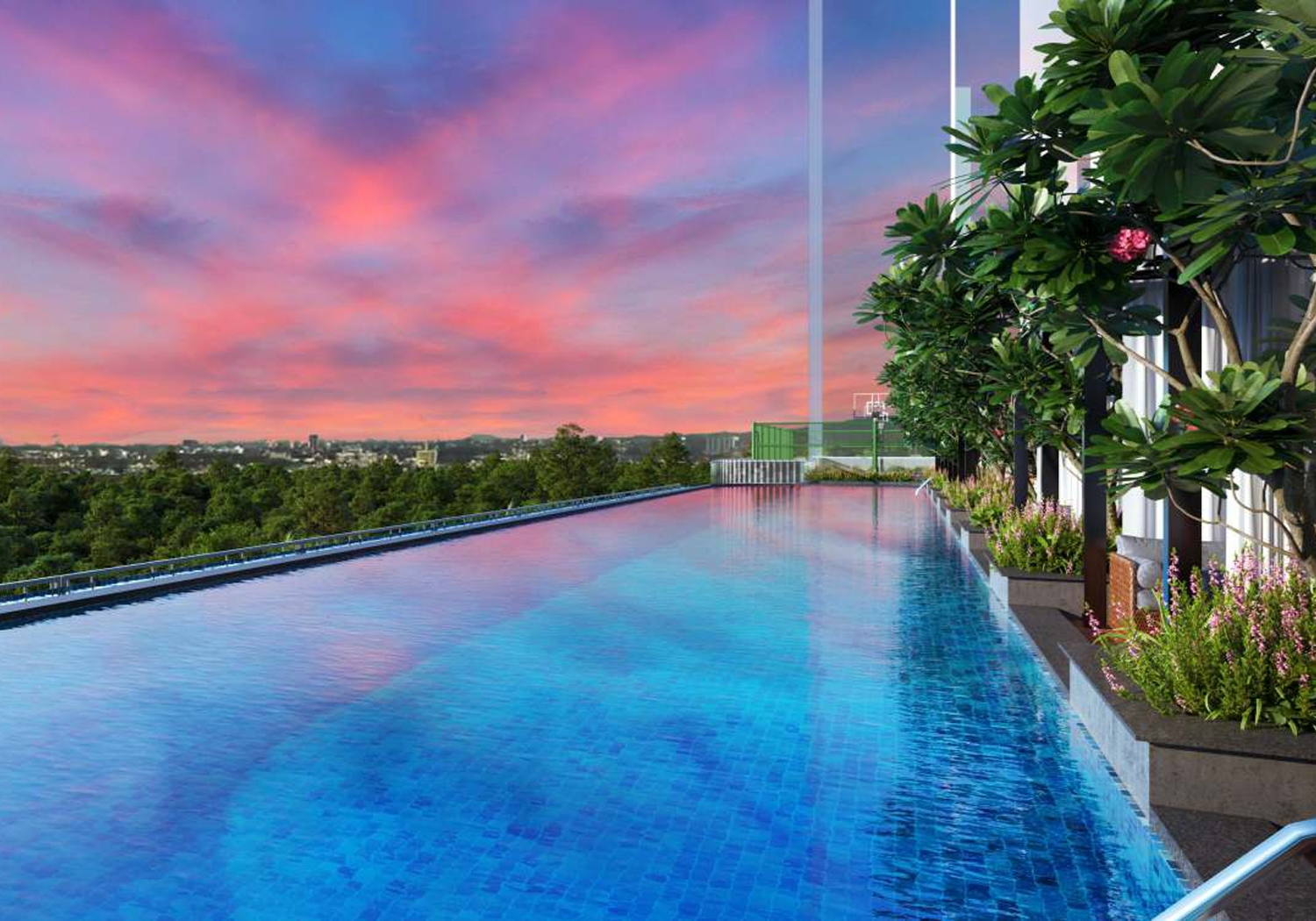 Exterior view of Harivishva Skyfinia &mdash; photo gallery, images, brochure, amenities, cost sheet, price breakup, availability details, RERA number, RERA certificate, possession date, layout plan, logo, floor plan, master plan, and location map showcasing project highlights and features.