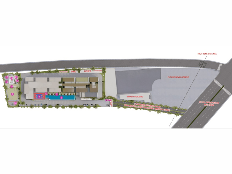 Floor plan of Harivishva Skyfinia &mdash; photo gallery, images, brochure, amenities, cost sheet, price breakup, availability details, RERA number, RERA certificate, possession date, layout plan, logo, floor plan, master plan, and location map showcasing project highlights and features.